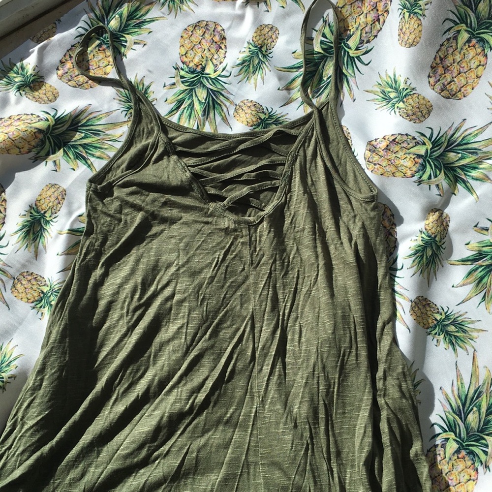 Paper + Tee tank top